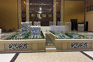 恒基綠城地產(chǎn)沙盤(pán)模型設(shè)計(jì)